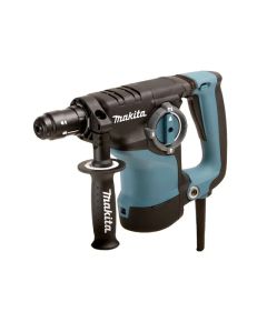 Перфоратор MAKITA HR 2811 FT в чем. (800 Вт, 2.8 Дж, 3 реж., патрон SDS-plus, быстросъемн., БЗП в комплекте, подсветка, вес 3.3 кг)
